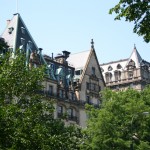 Central Park view of buildings