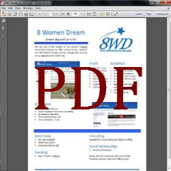 8 Women Dream Media Kit in pdf