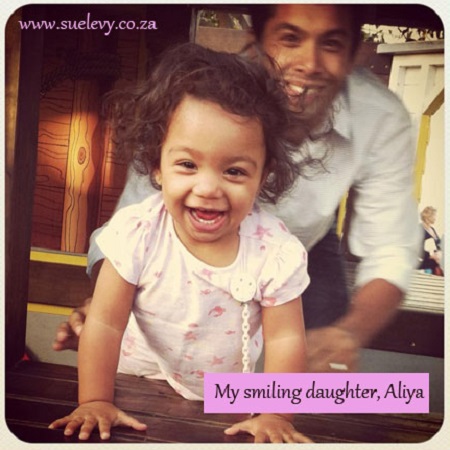 Thankful Thursday: Learning Gratitude from a Toddler - Aliya and her smile