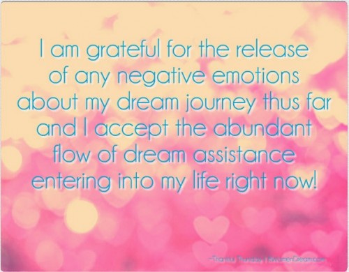 16 Best Gratitude Quotes and Affirmations for Your Dream Journey - Thankful for the release of negative emotions 