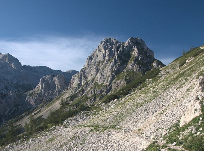 Best Hiking Travel Destinations: Path_to_Vodnikov_dom_Julian Alps of Slovenia