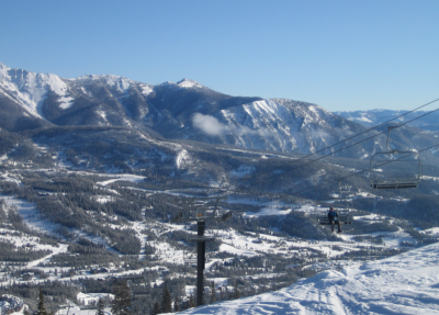 Ski in Big Sky Montana: Big sky ski lift