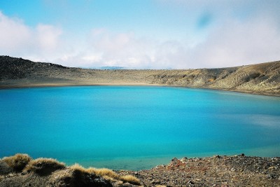 Blue Lake - Tongariro Crossing, New Zealand