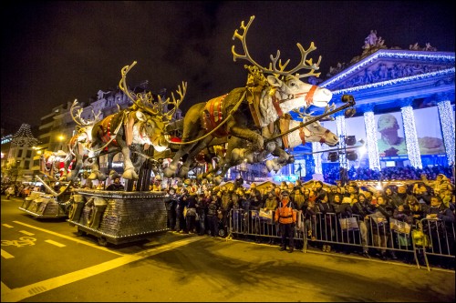 Brussels winter festival in Belgium