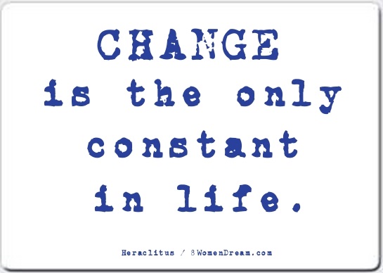 Change is the Only Constant quote