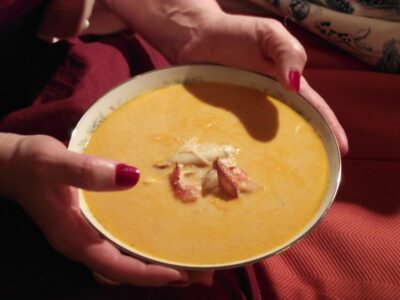The New Julia Child: Home made, hand and heart caught crab bisque