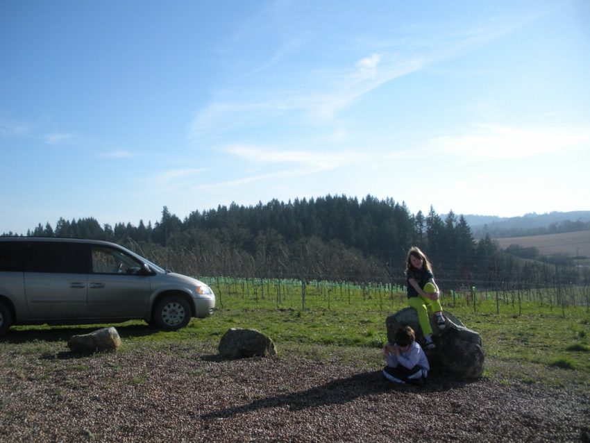 Living the American Dream on a Vineyard: Have mini van will travel