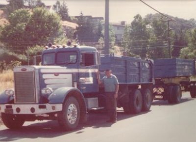 Father's Day Celebrations: Dad with his truck