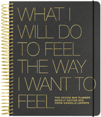 Inspirational Planner: The Desire Map Planner from Danielle LaPorte 2018 Daily