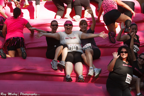 The first of many obstacles at Dirty Girl 2012