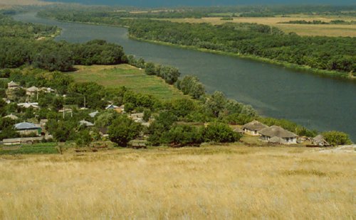 Who Else Wants to Travel to Russia? The Don River near village Kalininsky in Rostov Oblast