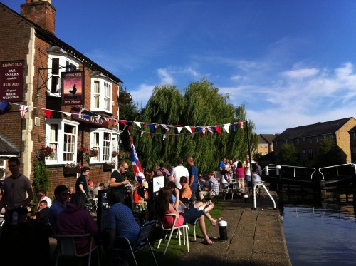 English pubs - The Rising Sun, Berkhamsted