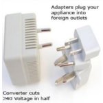 Travel Gift: Foreign Electrical Adaptors and Converters