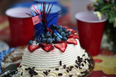 Free Kindle Books, Free Giveaways Make Your Blog Seem Like Birthdays: 4th of July cake