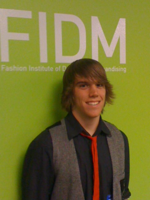 Jake is officially accepted to FIDM