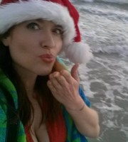 Finding Happiness In A White Sandy Beach Christmas
