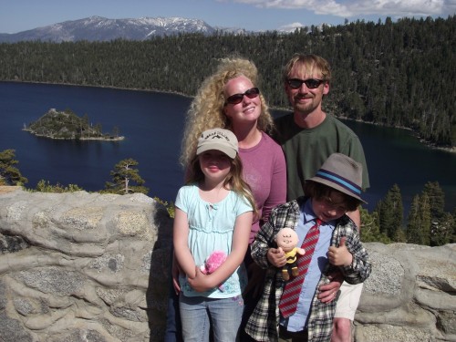 Bravely Living my Dreams on a Lake Tahoe Scenic Drive with my family
