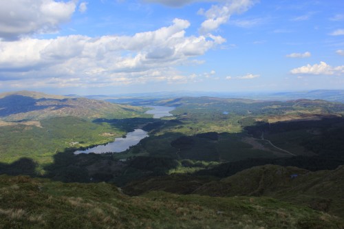 Loch Katrine from Ben Venue, The Trossachs, Scotland