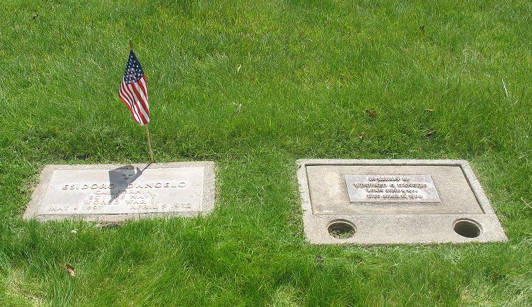 A Memorial Day Remembrance of Dreams Cut Short - Gravestones of Grandpa and Grandpa D'Angelo