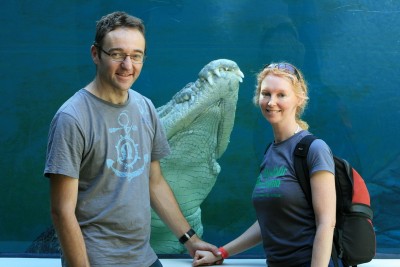 Why We Dream of Traveling the World: Me and my husband, Michael in Darwin