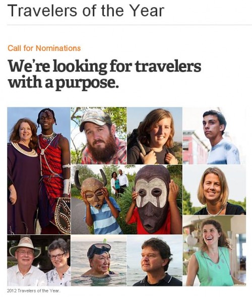 National Geographic Traveler of the Year Contest