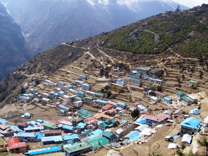 Remembering Nepal Before the Quake: Namache in the spring
