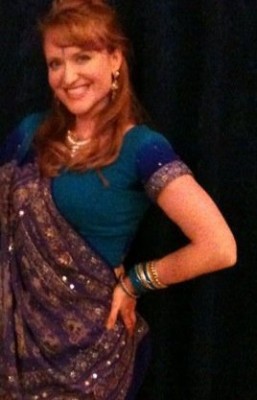 Lisa Powell Graham at a wedding in India