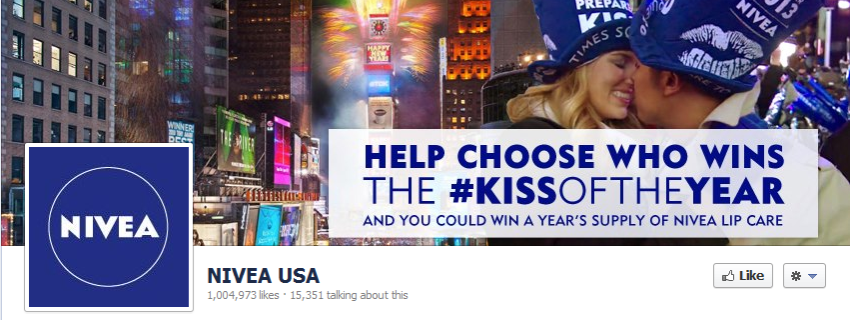Kiss of the Year - Vote Now for the Nivea New Year's Eve contest