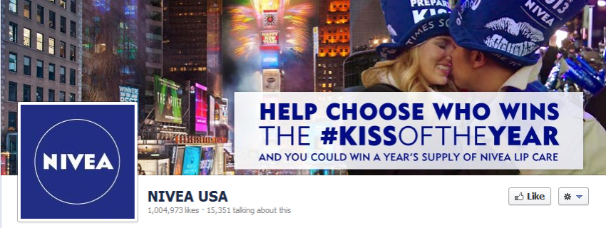 Vote Now! Countdown to Nivea New Year’s Eve “Kiss of the Year”