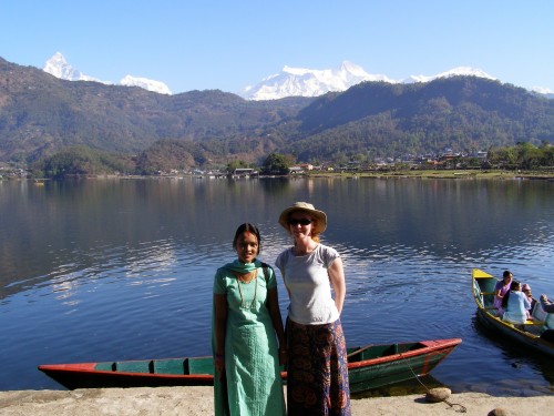 Natasha von Geldern in Nepal