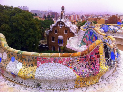 Parc Guell in Barcelona