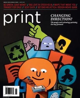Print Magazine for graphic designers