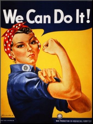  We Can Do It! (Rosie the Riveter) by J. Howard Miller