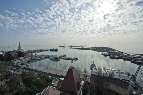 Who Else Wants to Travel to Russia? Maritime Port in Sochi by Ганощенко Роман 