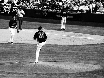 Images of Spring Training Dreams in black and white