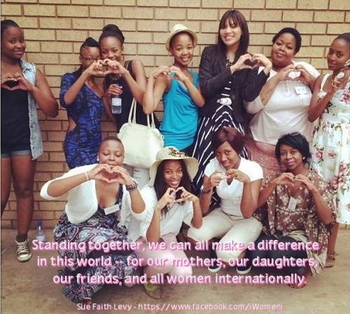 South Africa Women's Day 2014: Empowering Women to Dream Big - Me at a workshop in atteridge pretoria