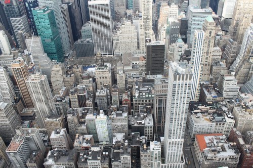 Finding Happiness in Taking on Big Challenges: New York Skyline