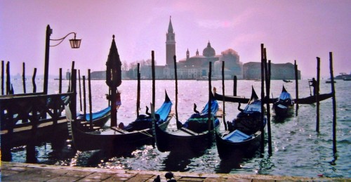 Venice gondolas, Italy