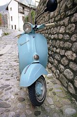 Vespa for comfort