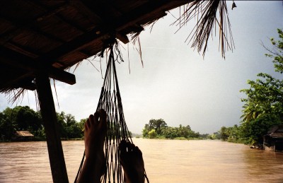 View from my hammock - time for reflection - solo female travel