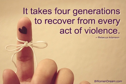 A Dream to See the End to Violence Against Women - Violence Against Women Quote 8WD