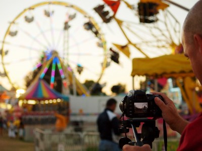 Photography Dreamer Shoots County Fair at Twilight