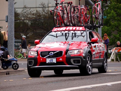 Dream Images of the 2012 Amgen Tour: Amgen Tour Team Car