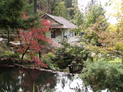 Dream Images Inspired by California Wine Country: Jack London's Estate in the fall in Sonoma County California