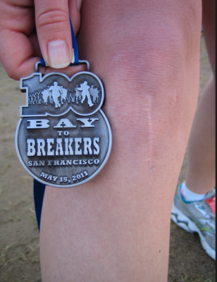 100th anniversary bay to breakers medal