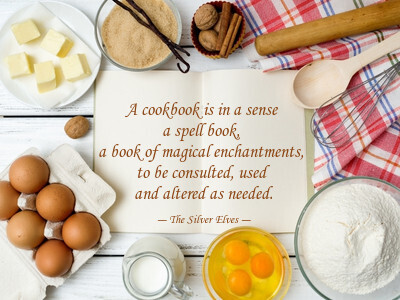 The Silver Elves quote about cookbooks