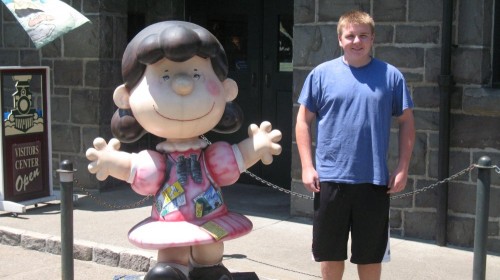 30 Years to Achieve a Dream: Brain with Lucy by the Santa Rosa Visitors Center