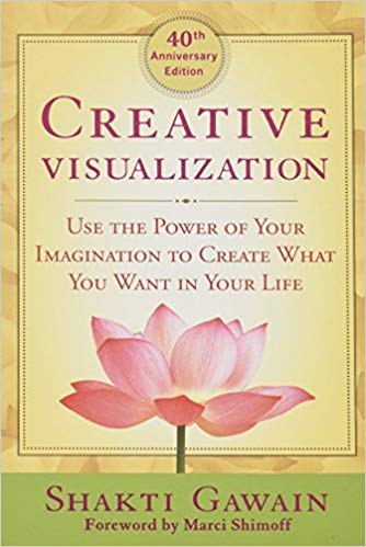 Inspirational books: Creative Visualization book on Mamazon