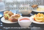 Image quote for feel good foods by Heather Montgomery