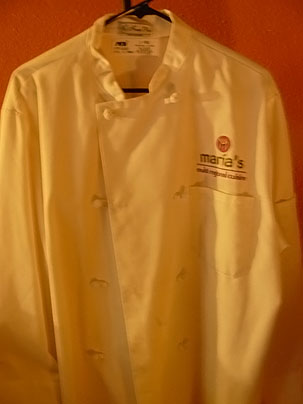 Feeling Stuck: My chef coat that I salvaged from my flooded house in New Orleans